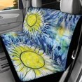 thumbnail image 2 of Chririnla Tie Dye Sunflower Theme Car Seat Covers with SUV Vehicles, Washable Non-Slip Rear Bench Seat Cover(2 Piece), 2 of 4