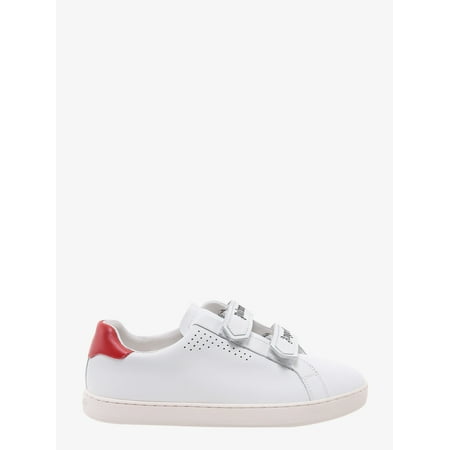 

MAN Leather sneakers with frontal logo