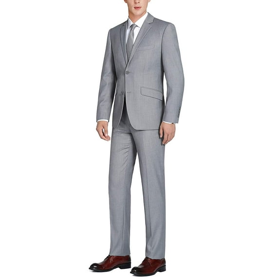 Mens Suits 2 Button Slim Fit 2 Pieces Suit