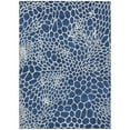 thumbnail image 2 of Addison Rugs Chantille Indoor/Outdoor Transitional Geometric Navy Washable Rectangle Rug, 8' x 10', 2 of 6