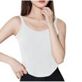 thumbnail image 2 of Xixinqiwan No Boundaries Tank Tops for Women,Women Gradient Tank Tops Built in Bra Sleeveless Gym Tops Seamless Racerback Athletic Yoga Shirts, 2 of 7