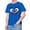 AB88 Blue, variant on Tisuna Blue Cartoon Print Tshirts For Teen Kids Boys Girls Short Sleeve Crew Neck Pullover T Shirt Fashion Cute Youth Child Loose Fit Summer Tops Size 2-3 Years