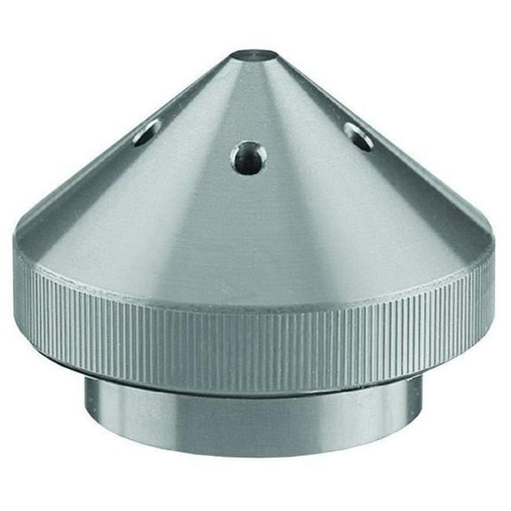 T-H Marine Supplies GFEL-MG-C-DP G-Force Eliminator Trolling Motor Prop Nut for Motorguide Trolling Motor, Clear & Silver