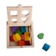 thumbnail image 4 of Bloques de construcción con forma de madera, juguete a juego, herramientas de aprendizaje educativo para niños, 13 agujeros, 4 of 5