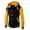 Yellow, variant on Fznquz Letterman Mens Jacket Under $10 Purple Jacket Hooded Baseball Button Down Heavy Mens Coats Winter
