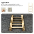 thumbnail image 3 of Decorative Openable Ladder Model Decor Desktop Brass Ladder Craft Adornment, 3 of 9
