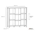 thumbnail image 4 of ClosetMaid Premium 9-Cube Organizer, Weathered Oak, 4 of 6