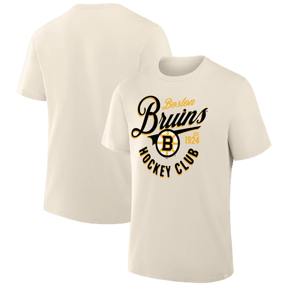 Men's Cream Boston Bruins Legacy T-Shirt