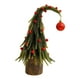 thumbnail image 1 of Mini árbol de Navidad artificial con punta torcida, práctico y decorativo. 30 centímetros, 1 of 9