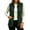 *Army Green, variant on ClodeEU Women's Stand Collar Zip Up Fleece Vest, Sleeveless Lightweight Warm Gilet With Pockets ,Women's Plus L