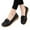Black, variant on Xysaqa Go Walk Shoes for Women, Running Shoes for Women Women's Casual Single Shoe Cowhide Peas Mom Shoes Cowhide Soled Hollowed Out Shoes Work Office Shoes Womens on Clearance