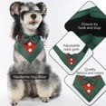 thumbnail image 5 of Corbatín navideño para perro FUAMEY, verde y rojo, talla XL, 5 of 5