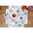 thumbnail image 3 of Firework Sparkle Design Pattern Single 4th of July Patriotic Cotton Cloth Napkin, 3 of 4