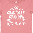 thumbnail image 4 of Inktastic Grandma Grandpa Love Me Grandchild Boys or Girls Baby T-Shirt, 4 of 5