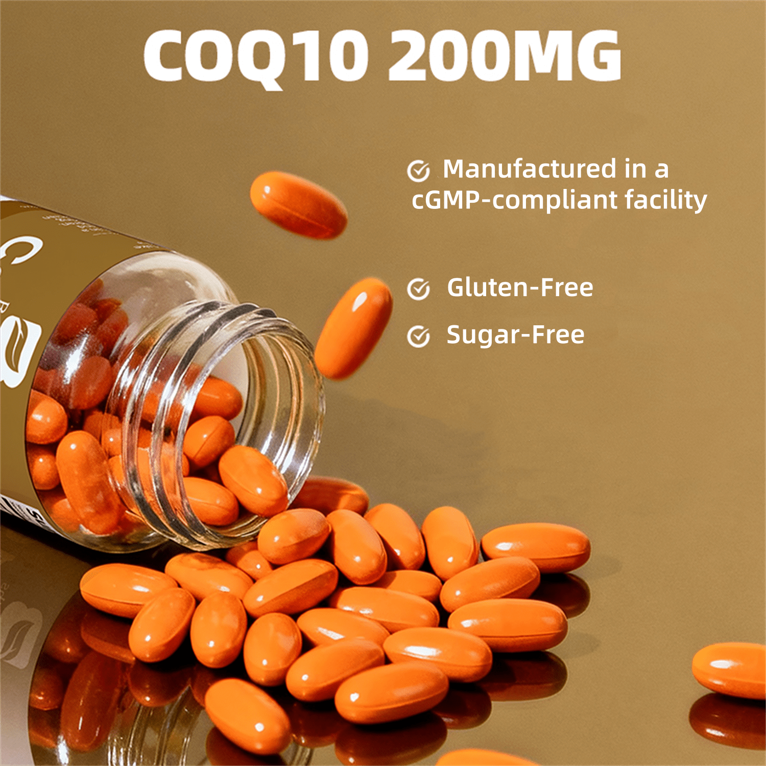 (2 PACK) Beworths CoQ10 Capsules 200mg | 240 Count | Non-GMO and Gluten Free Supplement | High Absorption