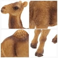 thumbnail image 4 of 3pcs simulación figuras de camello modelos animales salvajes adornos de escritorio creativos, 4 of 5