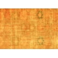 thumbnail image 1 of Ahgly Company Machine Washable Indoor Rectangle Persian Yellow Bohemian Area Rugs, 3' x 5', 1 of 4