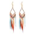 thumbnail image 1 of De Pendientes Colgantes Para Mujer, Joyería Bohemia Artificial Colorida, Elegante Para Uso Diario, Colgante Para Fiesta, Suministro De Joyería Tipo 1 Cateissary AP007454-03, 1 of 6