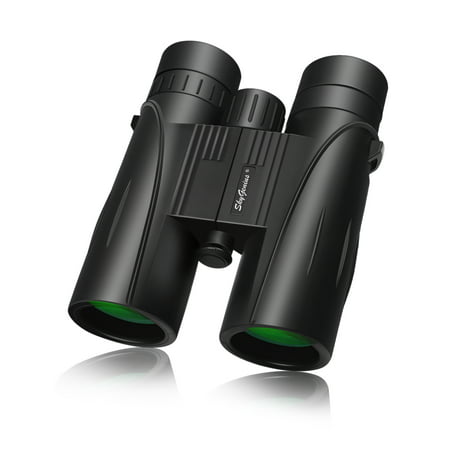 SkyGenius 8x42 Full-size Binoculars For Adults(BAK4,Green Lens), Durable HD Clarity Binoculars For Bird Watching Sightseeing Hunting Wildlife Watching Sporting Events, W/Carrying