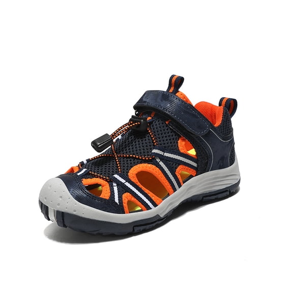 Boys Girls Water Sandals Children Outdoor Soft Sole Close Toe Sport Beach Sandals (Toddler/Little Kid/Big Kid)