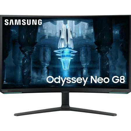 Samsung Odyssey Neo G8 32" 4K (3840x2160) 240Hz 1ms Curved IPS FreeSync Monitor, White (Used - Good)