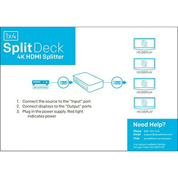 HDMI Splitter - Walmart.com