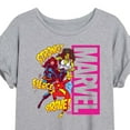 thumbnail image 3 of Marvel - Super Hero Women Sound Effects - Women's Oversized Graphic T-Shirt, 3 of 5