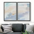 thumbnail image 3 of IDEA4WALL Framed Canvas Print Wall Art Set Pastel Paint Stroke Wave Collage Digital Art Decor Retro Pastel Abstract Artwork Contemporary for Living Room, Bedroom, Office - Black 24"x36"x2, 3 of 5