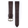 thumbnail image 2 of Hirsch 010280-10-22 22 -mm Genuine Leather Alligator Embossed Watch Strap, 2 of 9