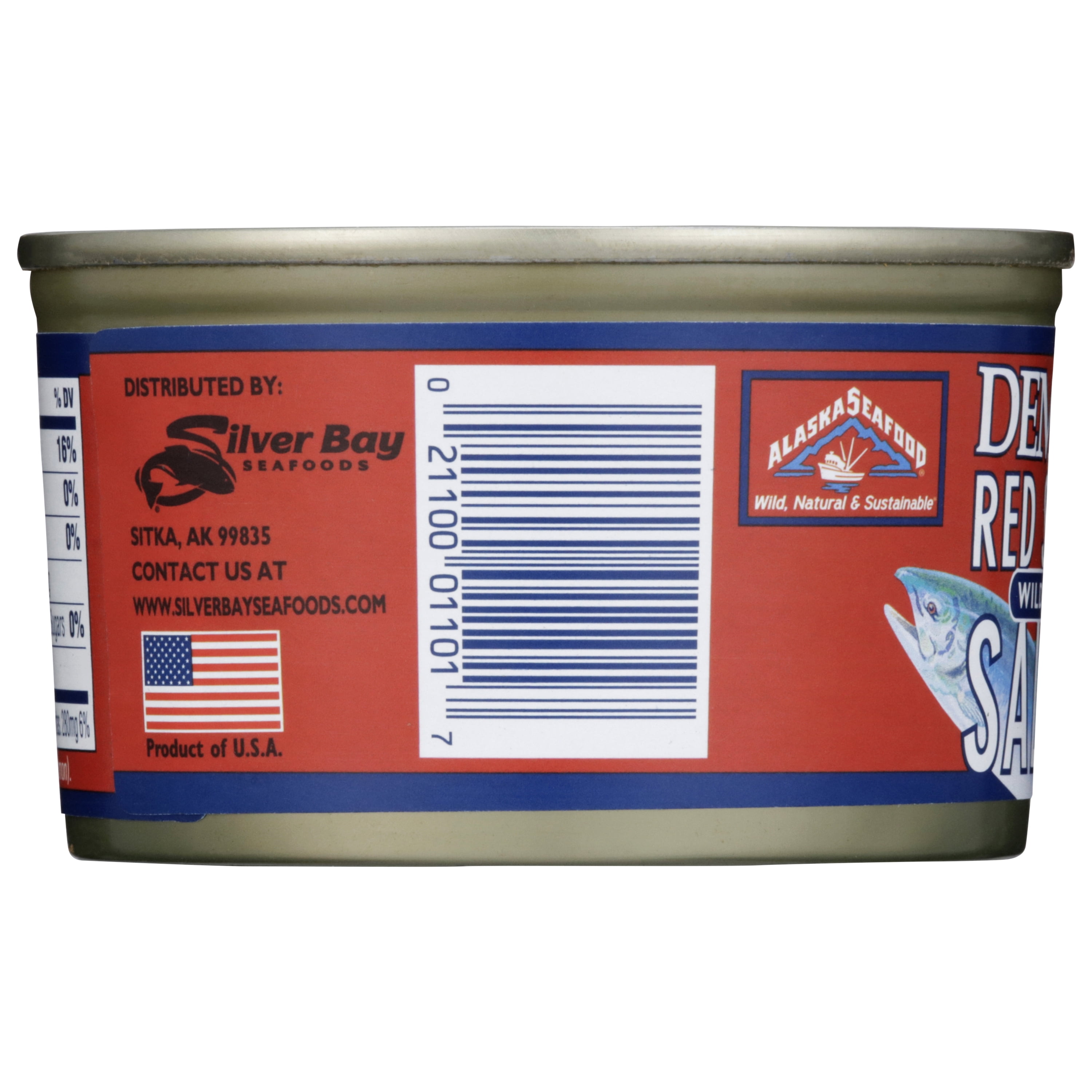 (2 pack) Deming's Wild Alaskan Red Sockeye Salmon, 7.5 oz, No Allergens