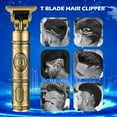 thumbnail image 3 of Hair Clippers for Men, Cordless Electric Hair Trimmer Rechargeable Beard Trimmer Shaver, Trimmer Zero Gapped Hair Cutting Kit, 3 of 5