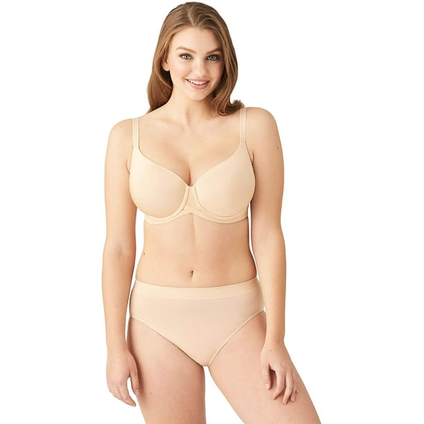 Wacoal Women's Ultimate Side Smoother Contour Bra, Sand, 32C 