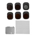 thumbnail image 2 of Drone Camera Lens Filter Kit, Multi Layer Coating Compact CPL ND8PL ND16PL ND32PL ND64PL ND128PL Easy Installation Filter Set  for Drone Camera Accessories, 2 of 7