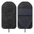 thumbnail image 5 of Uorisanigo Car Seat Towel Cover, Universal Gray Zebra Stripes Front Seat Protector Fit for Vehicles,Cars,Suvs,Vans,Sedans, Sweat Towel Car Seat Cover for Post Gym Workout, 5 of 6