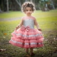 thumbnail image 4 of FDDMis 18 Month Christmas Dress Dresses for Teens Green Dress Girls 6x Girls Clothes Boy Baby Clothes Baby Girl Outfits 6-9 Months Boy Baptism Outfit, Pink 3-4 Years, 4 of 4
