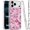 Blush Watercolor Heart, variant on Phone Case for Apple iPhone 17 Pro Max (6.9") Shockproof Dual Layer TPU IMD Print Rugged Anti-Slip Grip Drop Protection Scratch Resistant Slim Fit Glossy Floral Heart Aesthetic Cover [Smiley Faces]