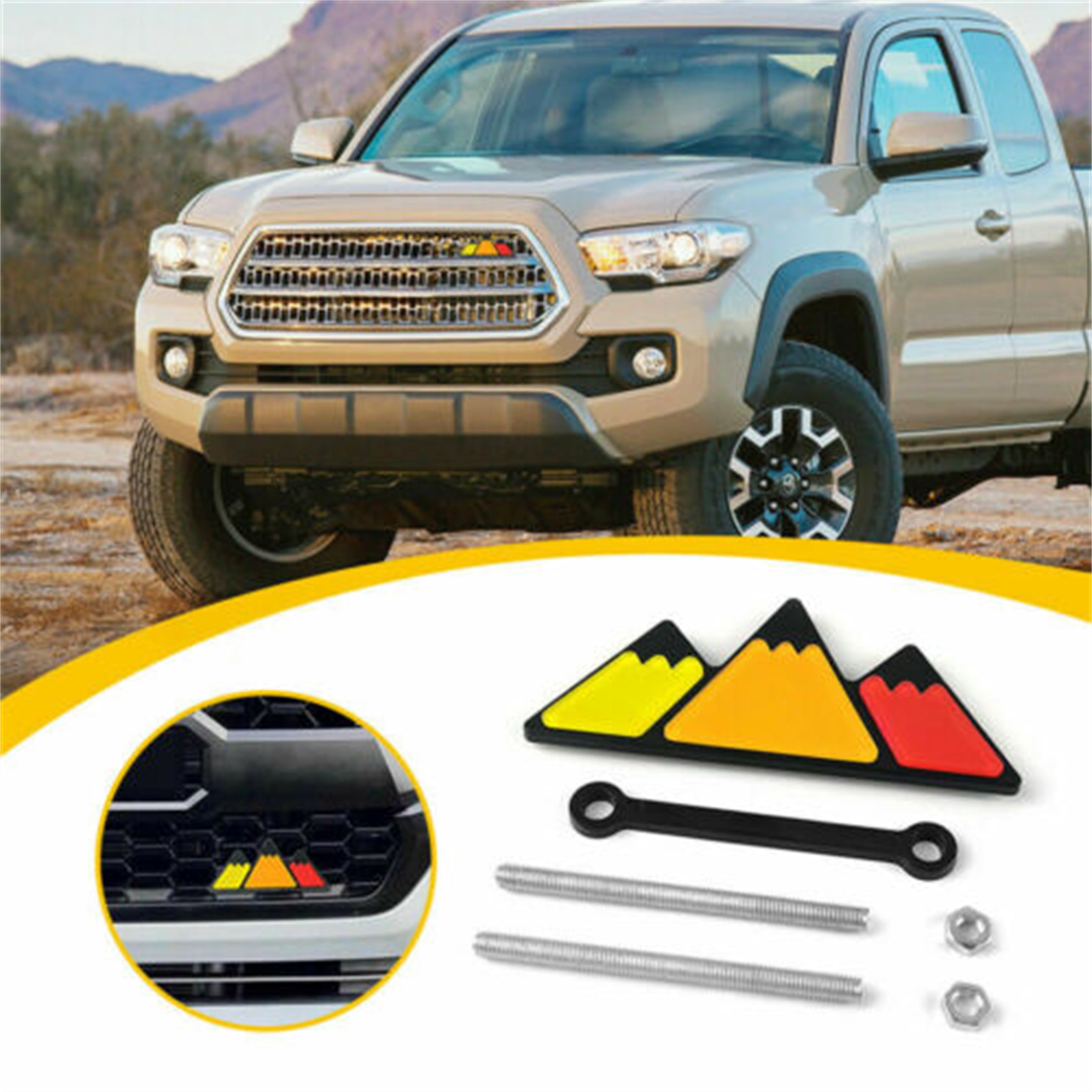 Buy Car Grille Emblem Stickers Decal for Toyota 4Runner Car