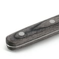thumbnail image 4 of Martha Stewart Everyday 3.5 Inch Stainless Steel Paring Knife in Dark Gray with Wood Handle, 4 of 5