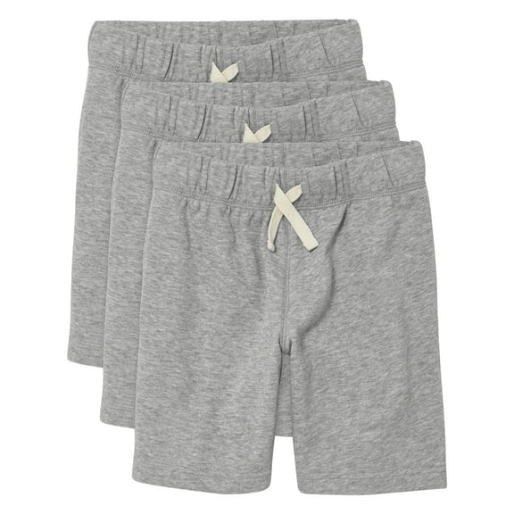 The Children's Place Boys French Terry Pull-On Shorts, 3-Pack, Sizes XS-XXL