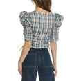 thumbnail image 2 of Isabel Marant womens  Étoile Galaor Top, 34, Blue, 2 of 3
