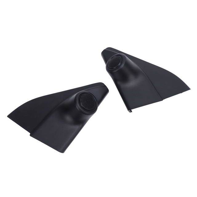 Door Tweeter Speaker Cover, Door Tweeter Cover Trim Left Right 1 Pair Plastic for Vehicle