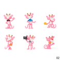 thumbnail image 1 of [Envío Rápido] Carro De La Compra Pantera Rosa Juego De Adornos De Pastel Microscópicos Fiesta De Cumpleaños Cake Topper, 1 of 4