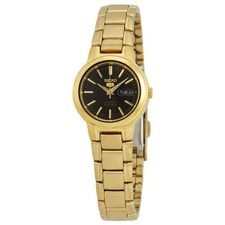 Seiko Essentials Series Women's Gold Plated Stainless Steel Quartz