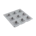 thumbnail image 4 of Inteprter Molde cuadrado de silicona para pasteles, molde de 9 cavidades para pan, Cupcakes, moldes resistentes a altas temperaturas, bandeja para Herramientas y accesorios para hornear Inteprter HA074945-01, 4 of 6