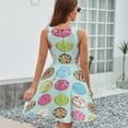 thumbnail image 6 of Sweet Donuts Sundress Sleeveless Dress Summer Women Clothes Dress for Women Dresses, 6 of 7