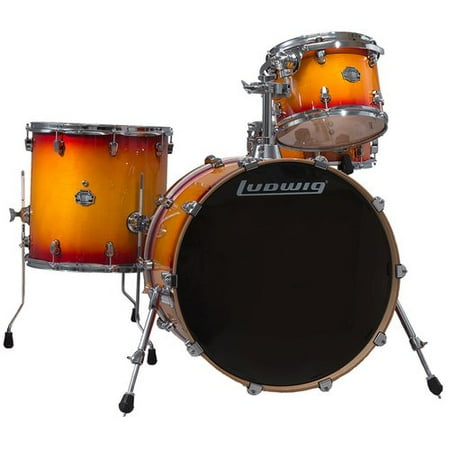 Ludwig Element Birch Icon 4-Piece Shell Pack Sunburst
