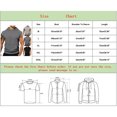 thumbnail image 6 of WTXUE Sweatshirts & Hoodies Short Sleeve, Hooded Shirts for Men Men Spring Summer Vest Shirt Sports Top Raglan Sleeve Hoodie LooseCotton Solid | Athleisure for Men Black XXL, 6 of 8