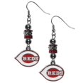 thumbnail image 1 of Siskiyou Sports BEBE110 MLB Cincinnati Reds Euro Bead Earrings, 1 of 1