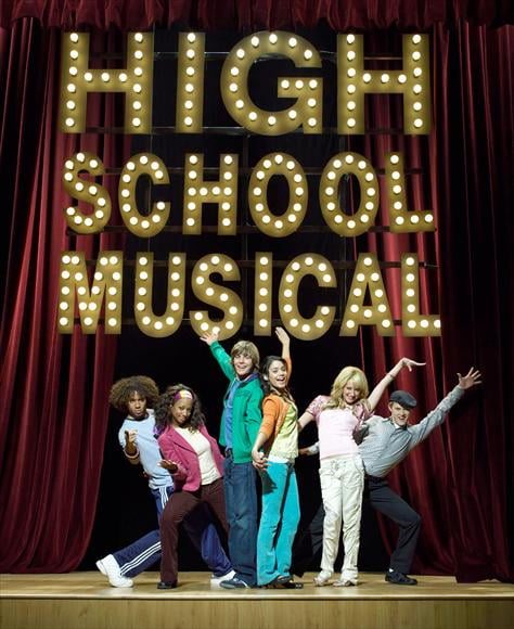 High School Musical - Movie POSTER (Style B) (27" X 40") (2006 ...