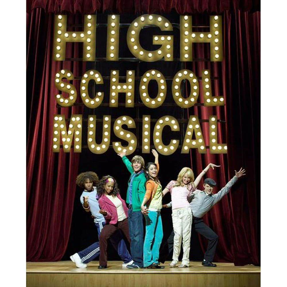 High School Musical movie POSTER (Style B) (27" x 40") (2006